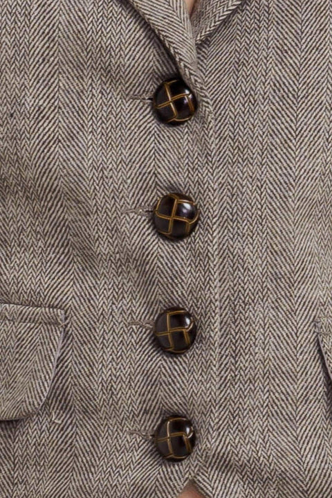 TAILORED COOL WOVEN VEST