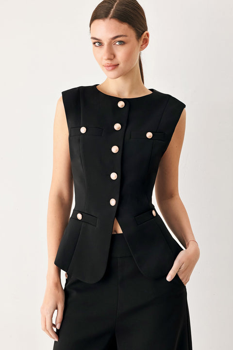 MODERN EDGE WOVEN VEST
