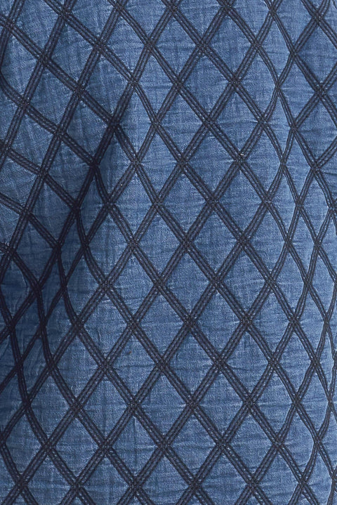MODERNLUXE QUILTED WOVEN JACKET