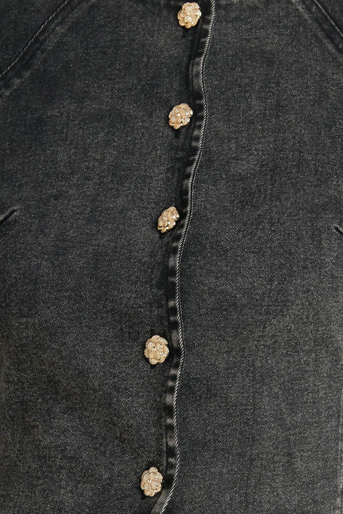ELEGANT EVERYDAY LOOK DENIM JACKET