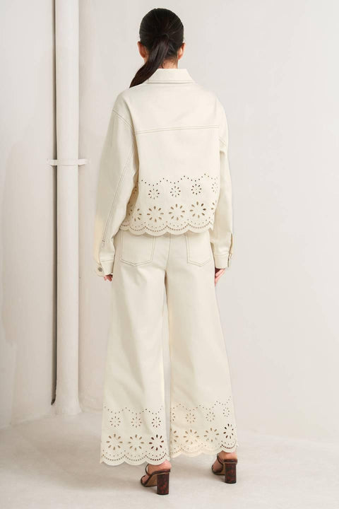 SUNDAY LEAF TWILL JACKET