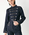 MIDNIGHT COMMANDER DENIM MILITARY JACKET