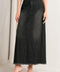 TALK ABOUT BEAUTY DENIM MIDI SKIRT