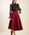 DANCE WITH DESTINY WOVEN MIDI SKIRT