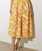 PLAIN OPTIMISM WOVEN MIDI SKIRT