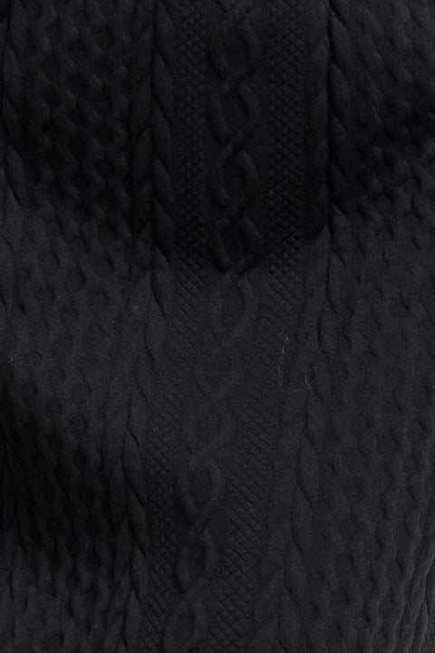 URBAN LUXE COMMAND KNIT MIDI SKIRT