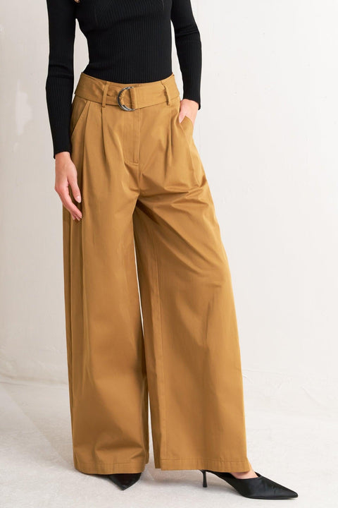 ELEGANCE UNVEILED WOVEN PANTS