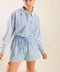 HOLD ME CLOSE WOVEN ROMPER
