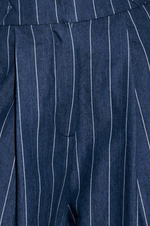 HOLD JOY IN INDIGO WOVEN PANTS