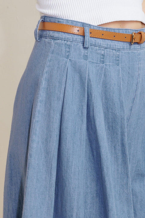 SERENITY HILL CHAMBRAY SHORT