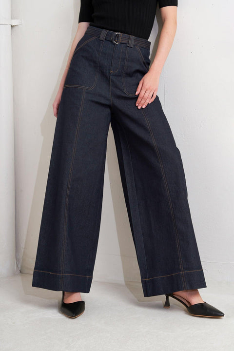 URBAN PANEL DENIM PANTS