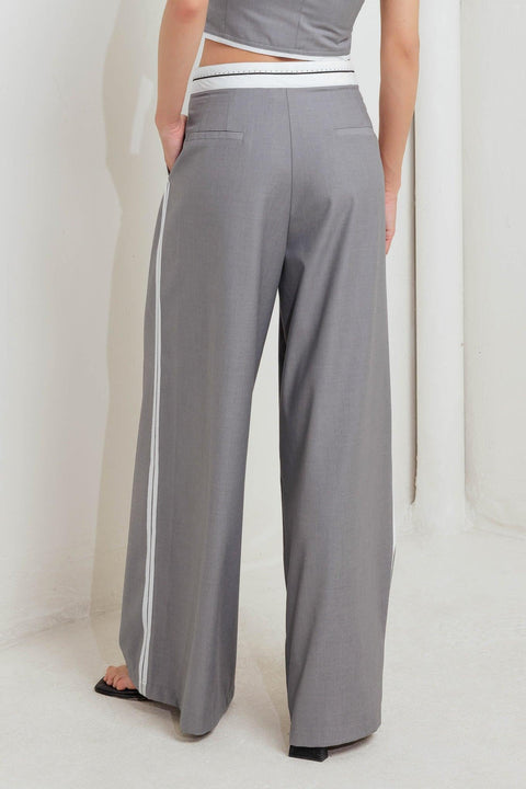 POWER LINES WOVEN PANTS