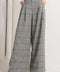 NEW AGE WOVEN PLAID PANTS