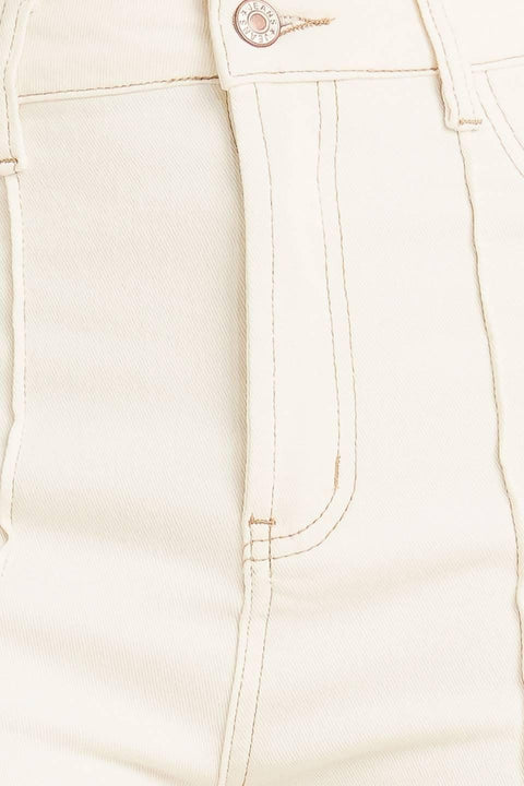 MODERN NEUTRAL TWILL PANTS