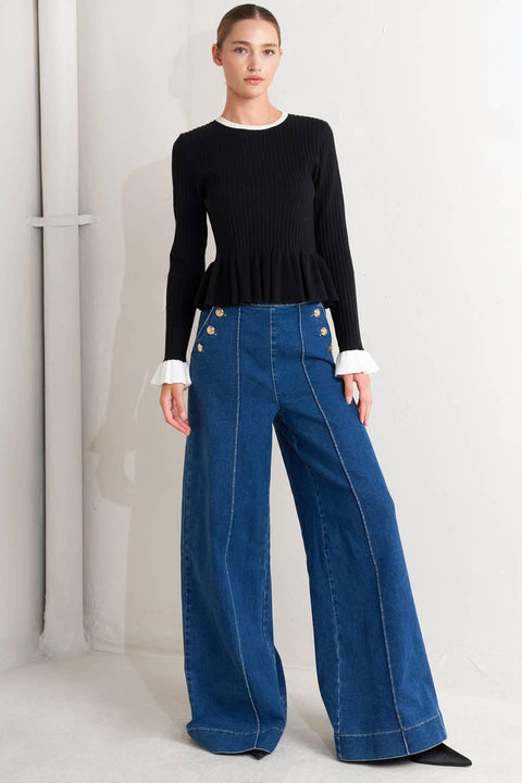 STREET READY DENIM PANTS