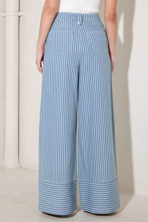 PINSTRIPE PRESTIGE WOVEN PANTS