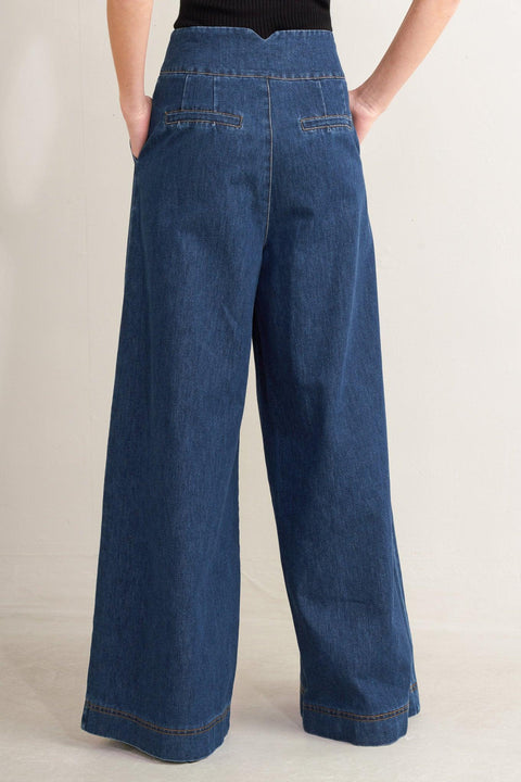 OCEAN DRIVE WIDE DENIM PANTS