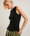 BE RIGHT BACK BLACK SWEATER TOP