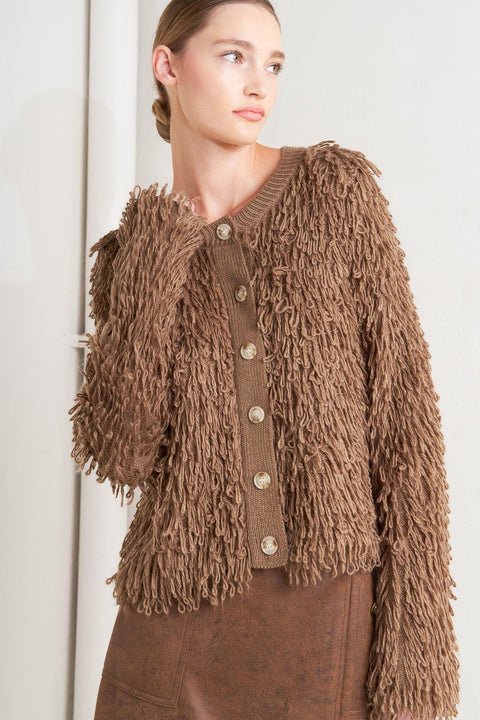 LIVE IN THE NOW SWEATER CARDIGAN