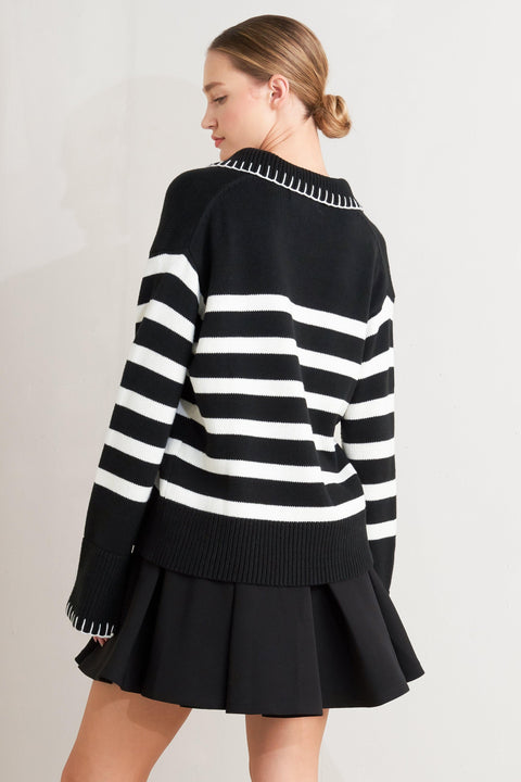 TIMELESS CHARM SWEATER TOP