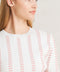 EVENING RUSTLE JACQUARD SWEATER TOP