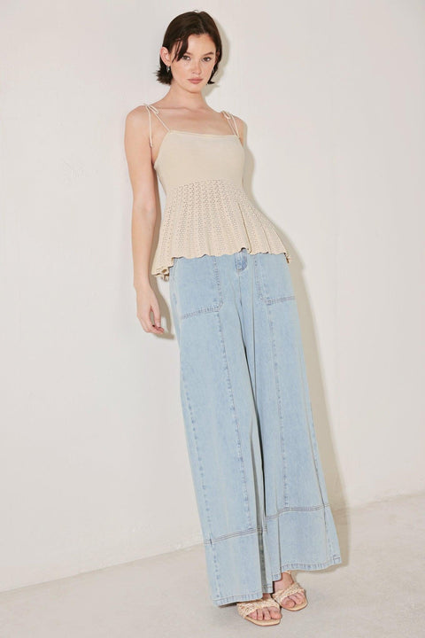 SWEET ESCAPE MOOD SWEATER KNIT TOP