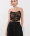 BE THE EXCEPTION LACE CROP TOP