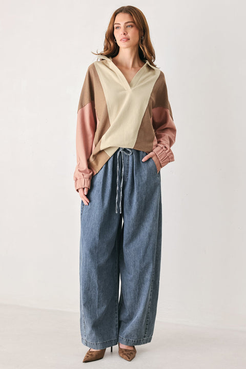 TIME SPENT TOGETHER  KNIT TOP