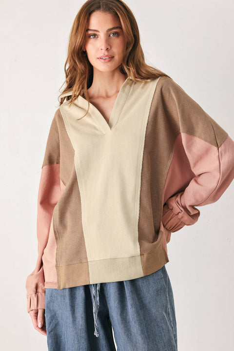 TIME SPENT TOGETHER  KNIT TOP