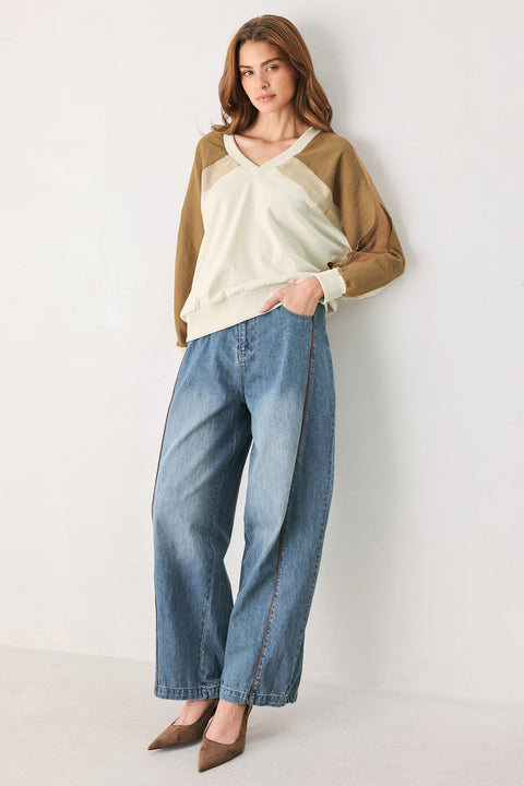 LAST FLING CREA, BLOCKED TOP