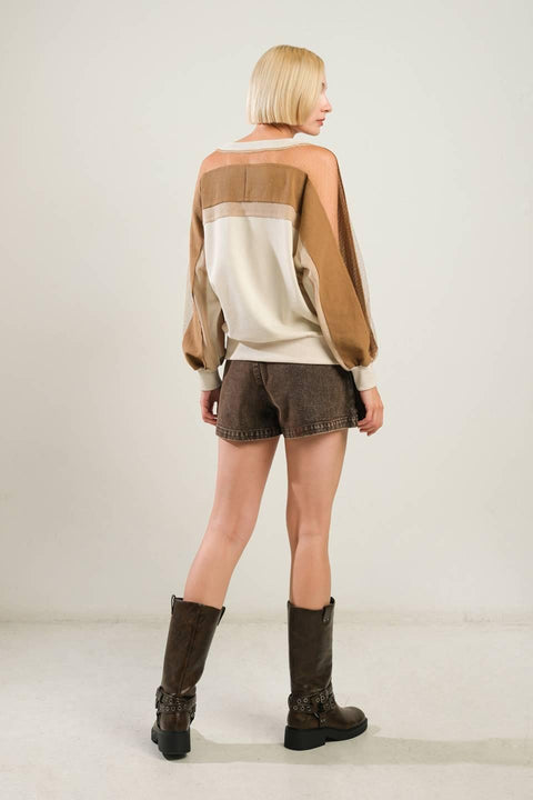 LAST FLING CREA, BLOCKED TOP