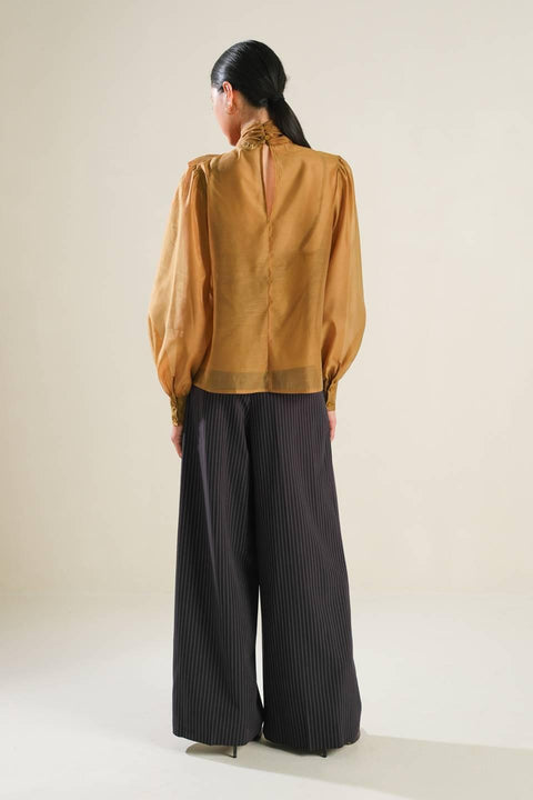 ON THIS DAY ORGANZA TOP