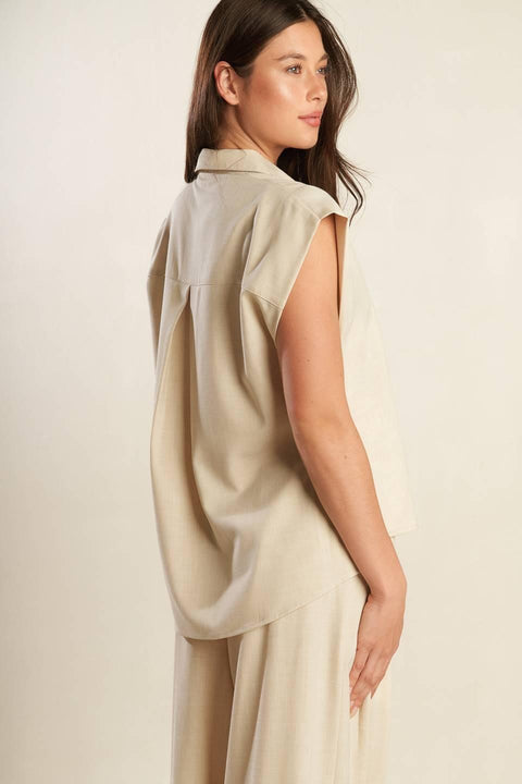 GO WITH GRACE WOVEN SHIRT