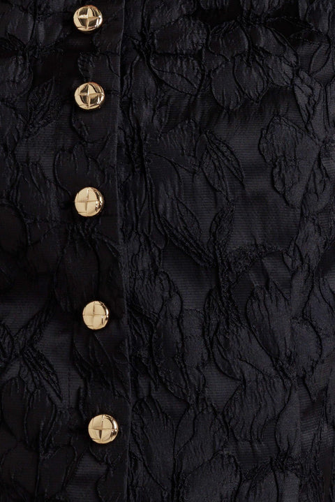 QUIET LUXE ROMANCE WOVEN TOP