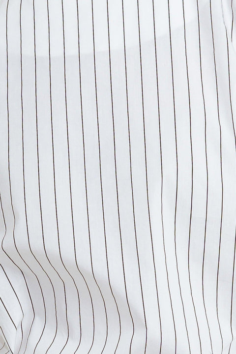 COCOON HOUR WHITE WOVEN TOP