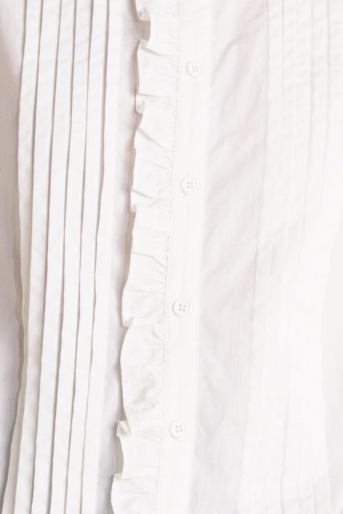MILK CLOUD WOVEN TOP