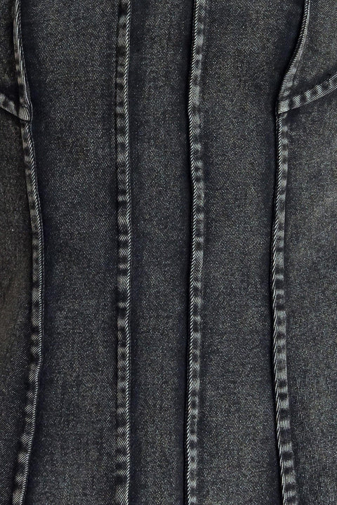 NIGHT SHAPE DENIM TOP