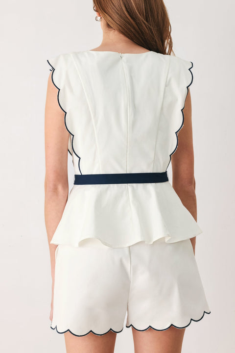 RESORT READY WOVEN TOP