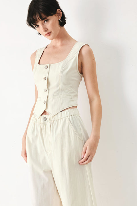 POWER SOFT WOVEN VEST