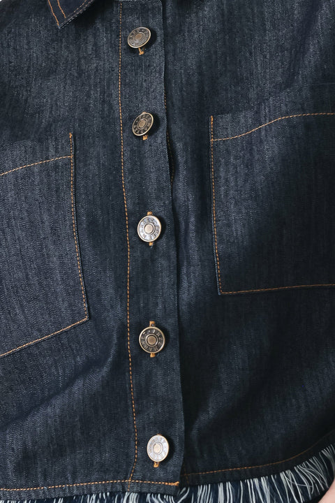 POWER SOFT WOVEN CROP JACKET