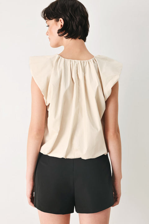 MOONLIGHT SOCIAL WOVEN TOP