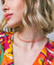 BOHO FLEX RED CHOKER
