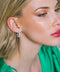 PAVE HOOPS EARRINGS