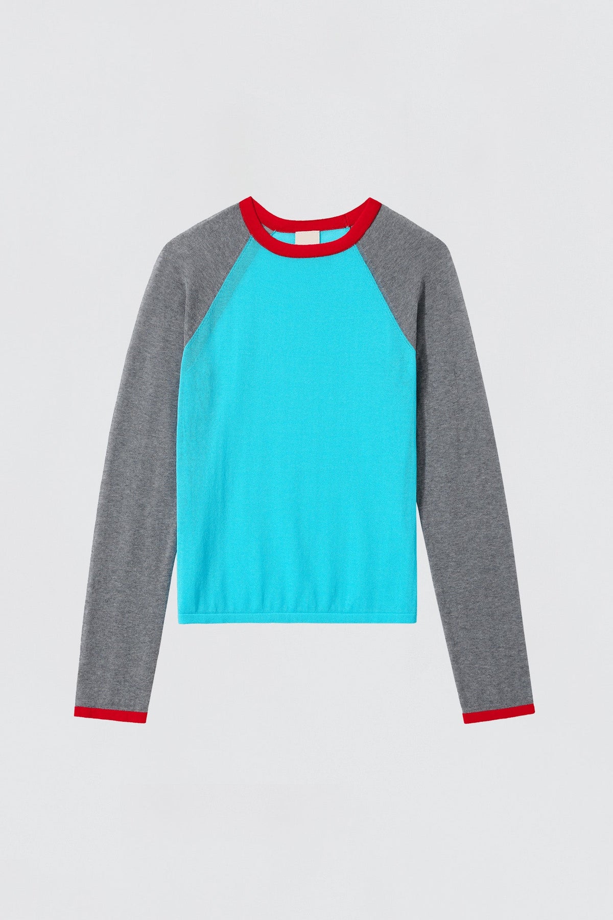 MIRINAE RAGLAN KNIT TOP IN GELEIRA MULTI