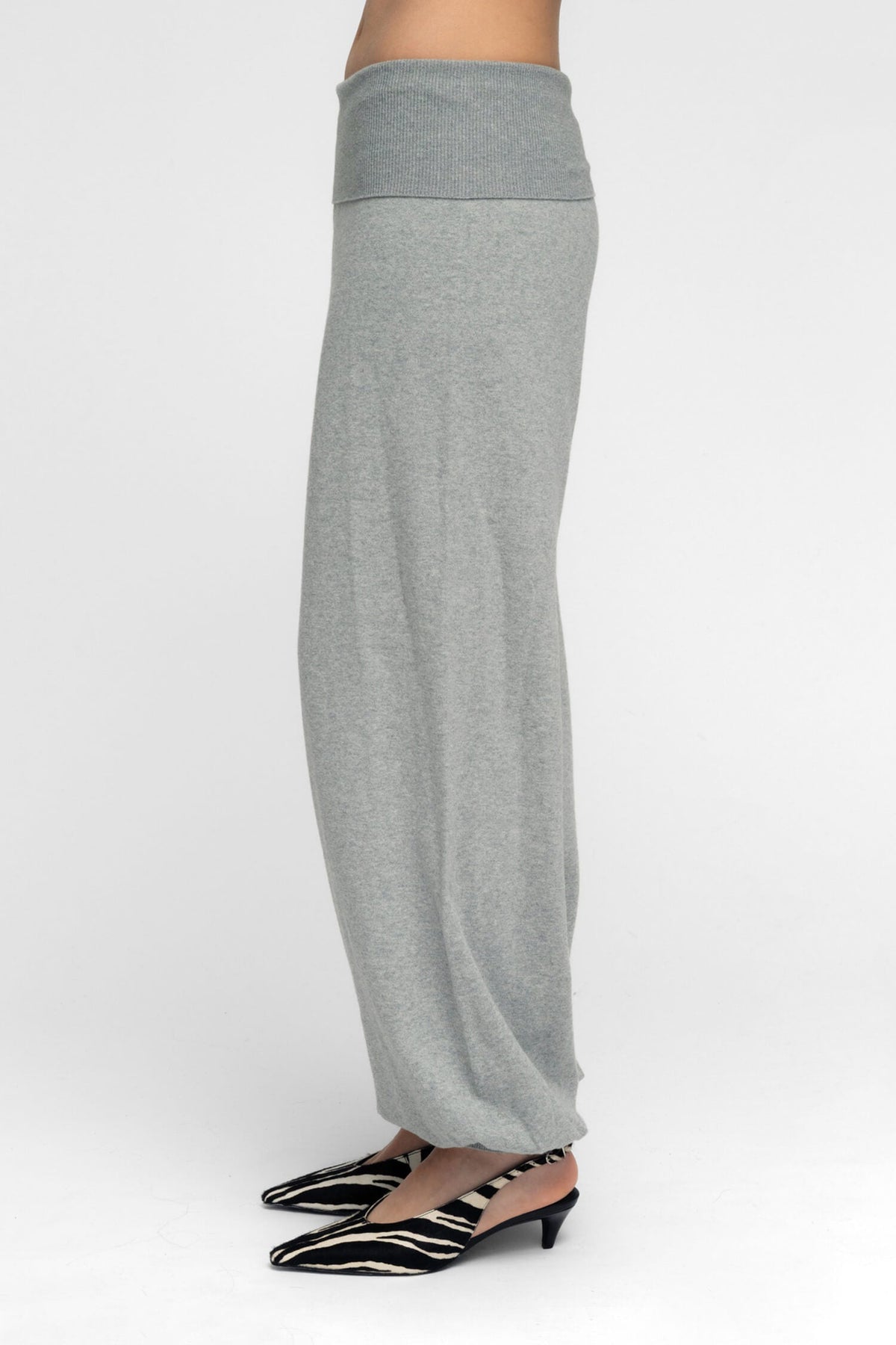 AYLA PANTS IN HEATHER GRAY