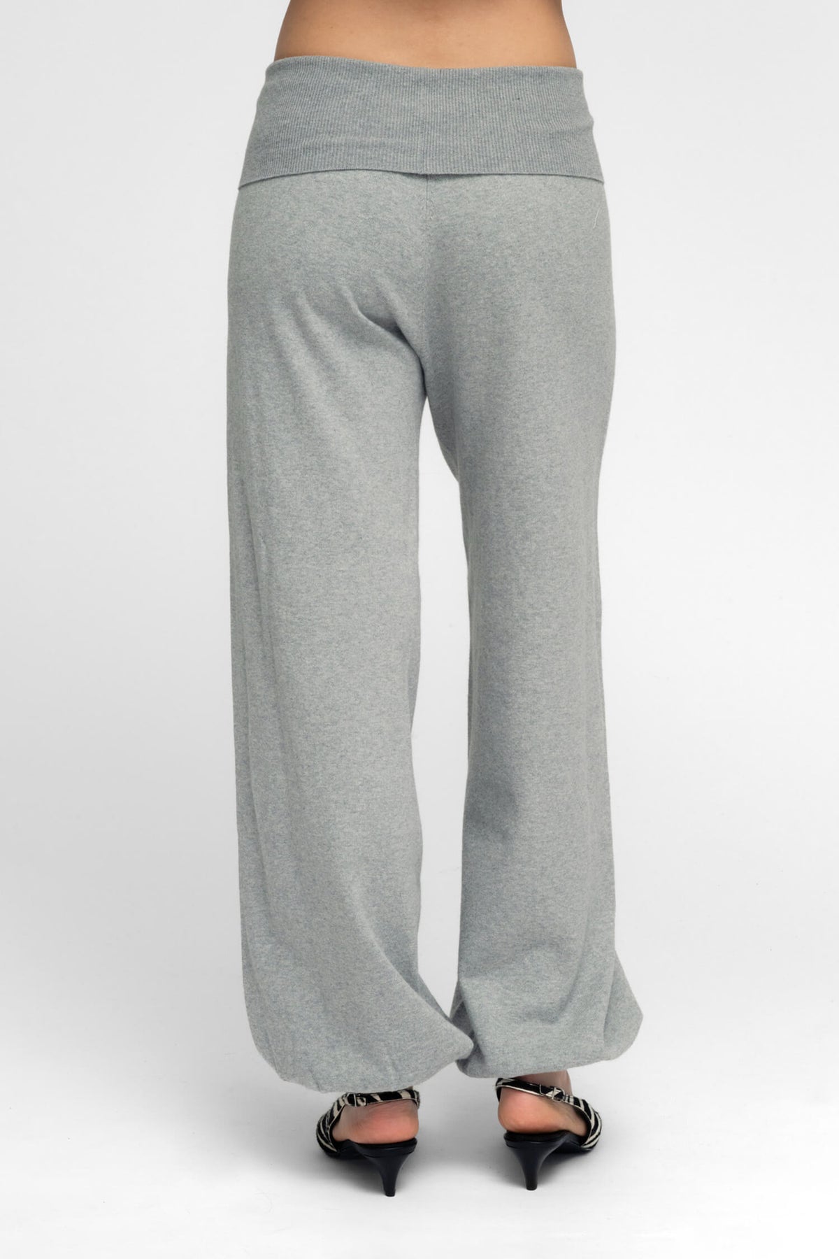 AYLA PANTS IN HEATHER GRAY