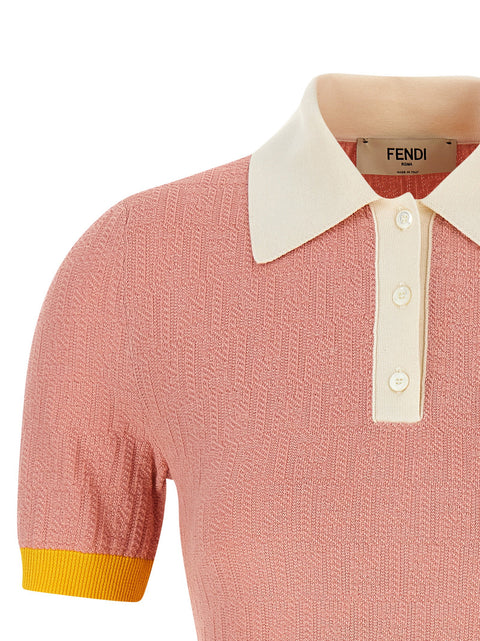 Fendi Color-block Dress
