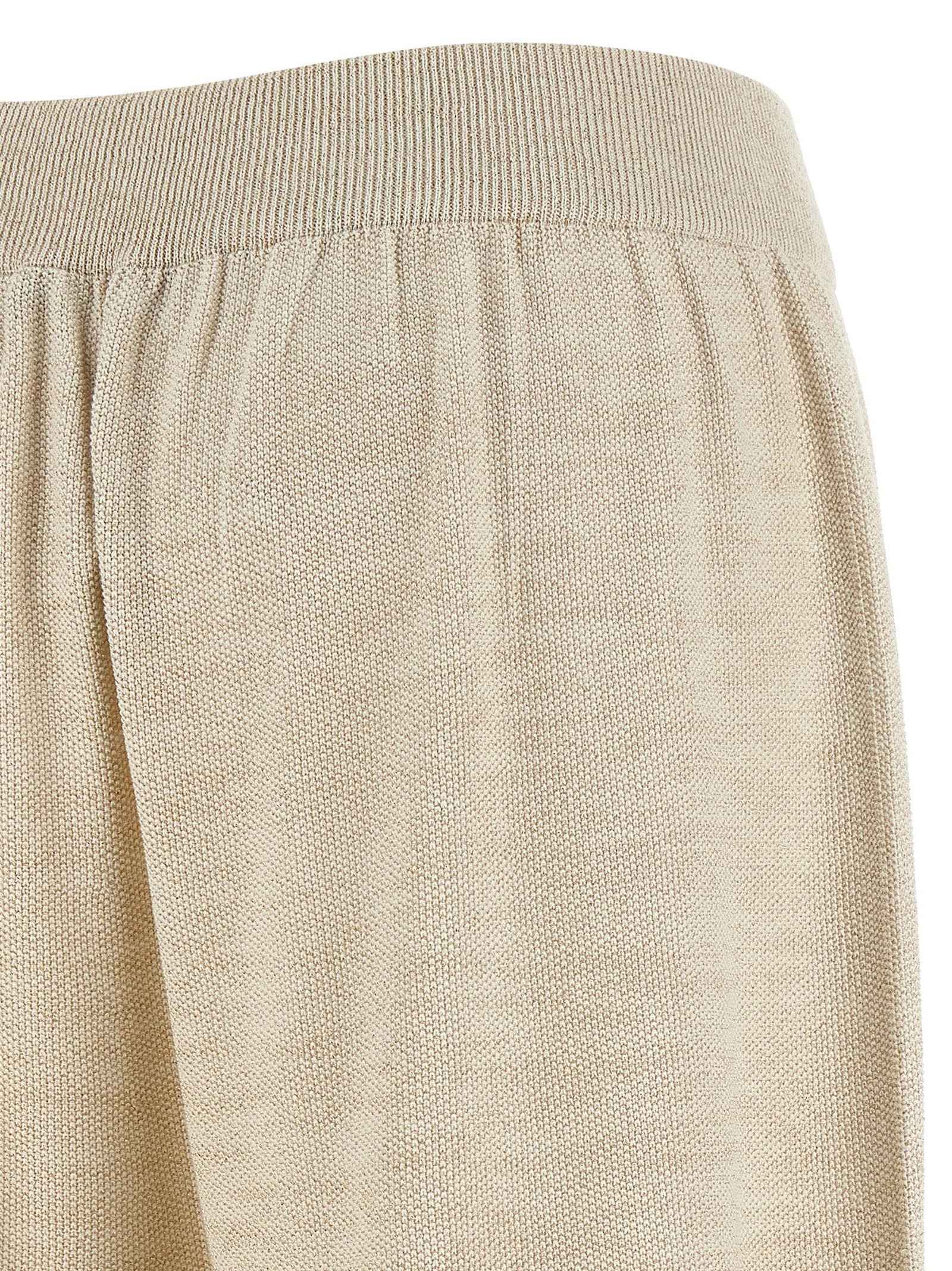 Fabiana Filippi Lamé Thread Trousers