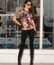 Floral Embroidered Lace Top