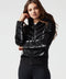 Freestyle Mesh Inset Puffer - Down Filled Black